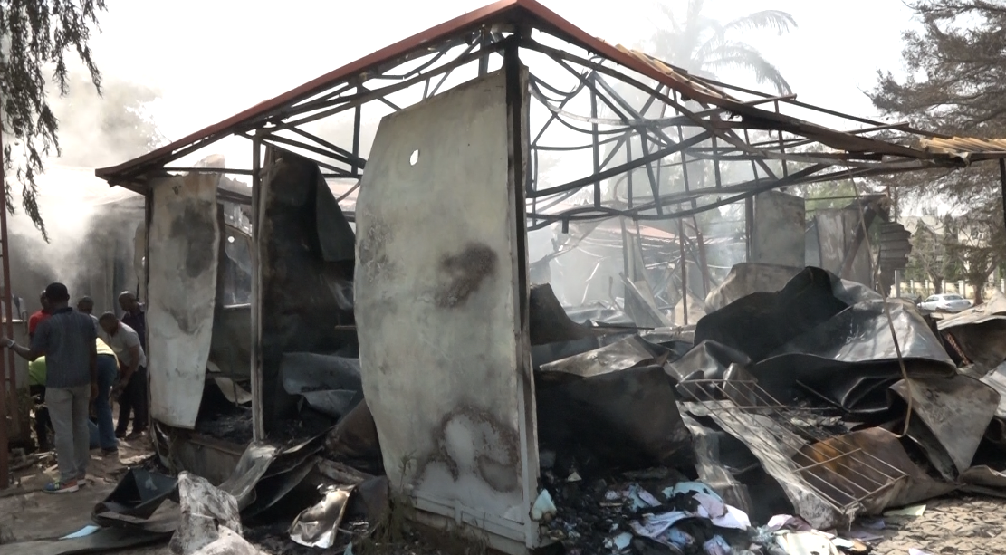 Fire guts section of Asokoro hospital in Abuja