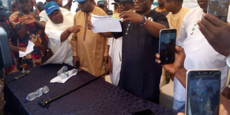 Olopoeyan Popoola Dump PDP For NNPP